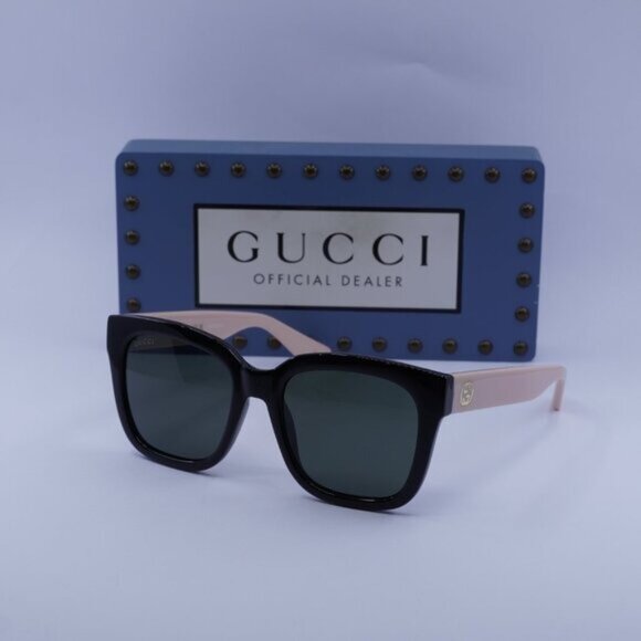 Gucci GG1338S 006 Square Sunglasses - Black/Pink/Grey - Picture 6 of 11